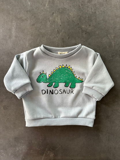 Dino Sweatshirt Blue