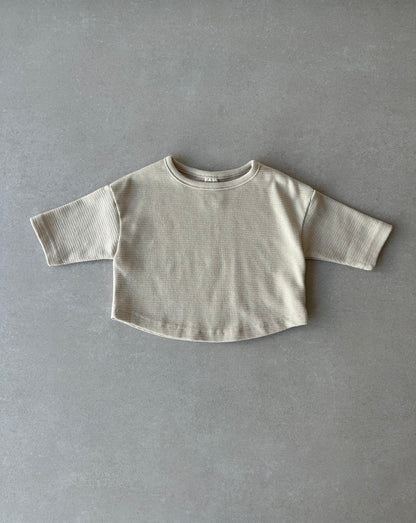 Croiffle Tee beige