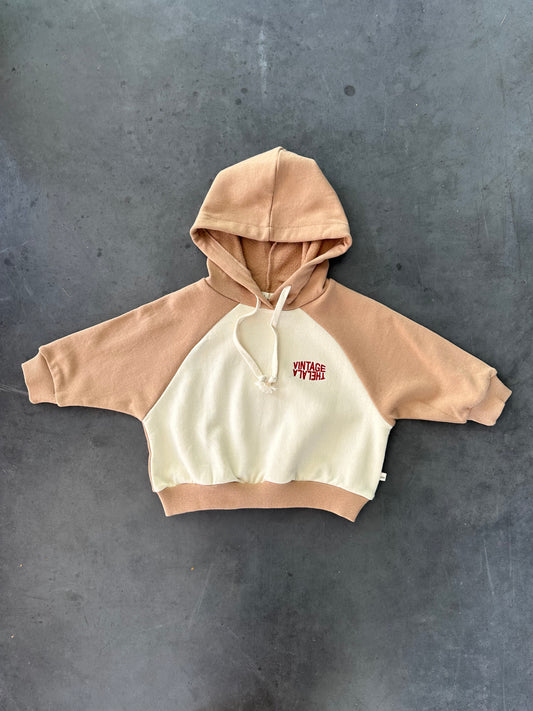 Vintage Hoodie Beige