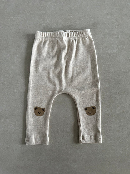 Beige legging bear